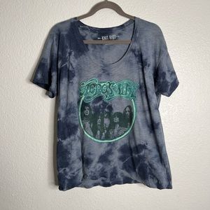 Knit Riot Aerosmith Tie Dyed Graphic Tee XS